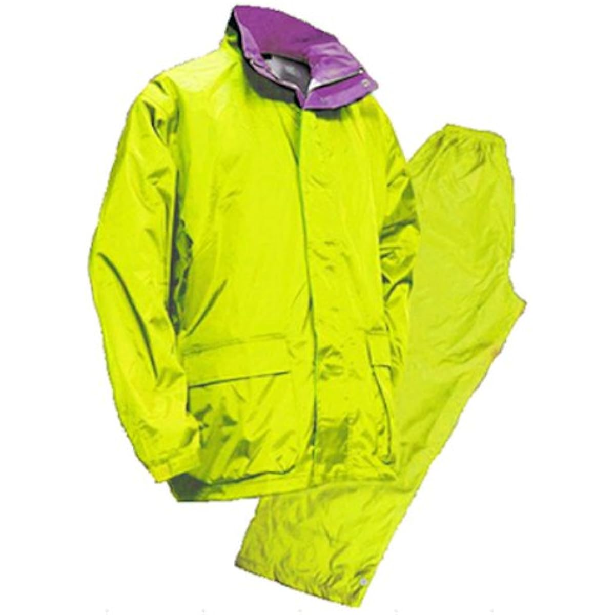 TOHKEMI Rain Wear Raindrop Fluorescent Yellow