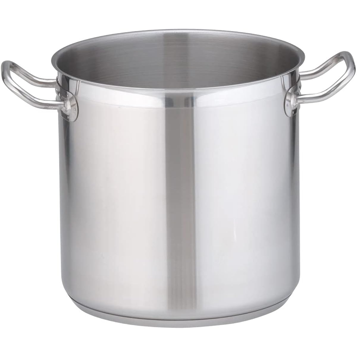 Endo Shoji Commercial TKG PRO Pot (No Lid) 24cm Induction Cooker Compatible Stainless Steel AZV6624
