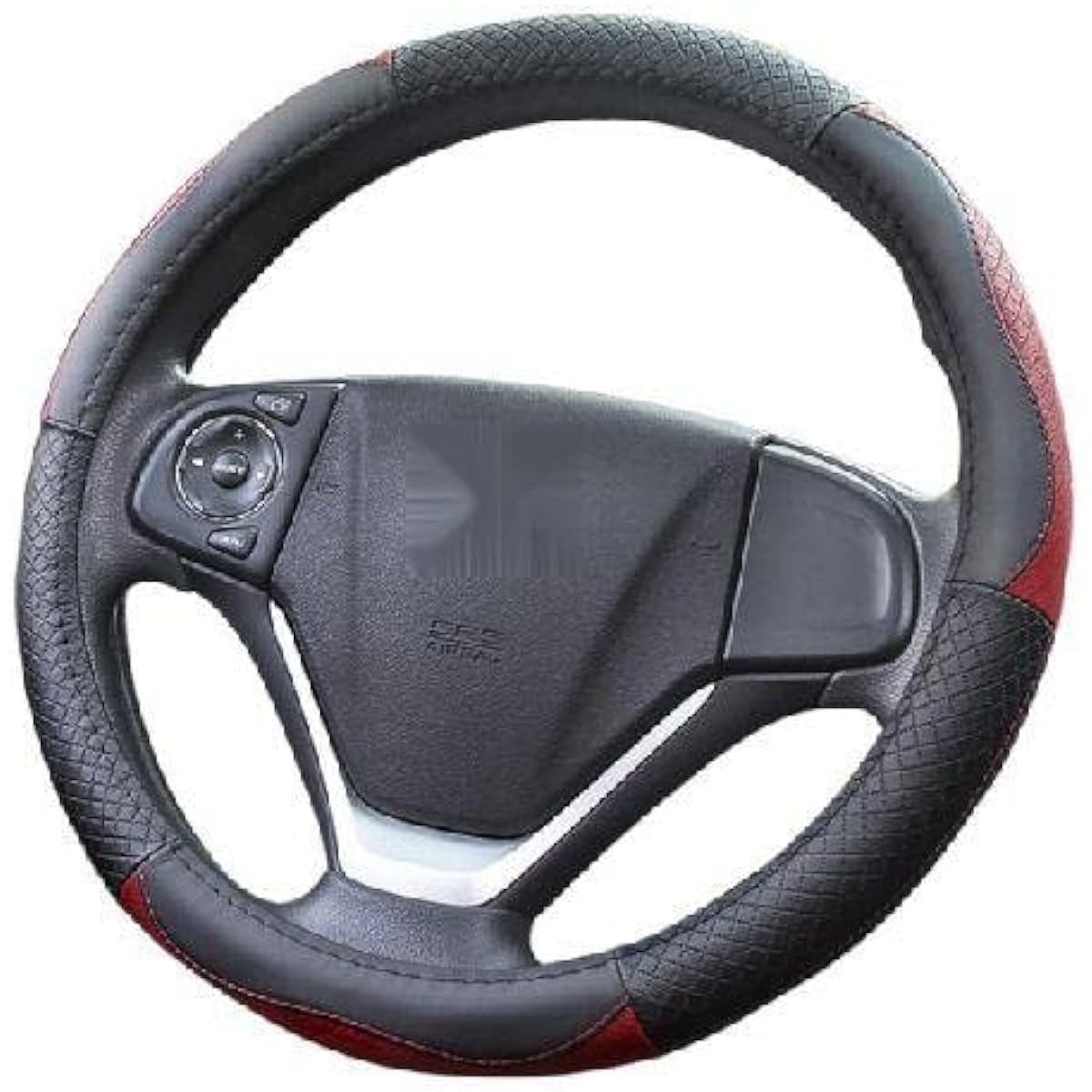 CX-3 CX-5 Atenza Axela Axela Mazda Car Steering Wheel Cover Red Dress Up Parts Accessories Stain Resistant Non-Slip Grip