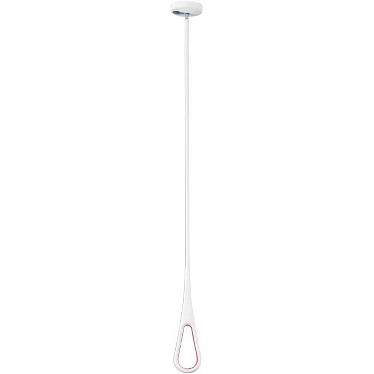 NASTA Air Hoop Air Series KS-NRP020-WR Ceiling Mount Type White x Red Body: Depth 70cm Body: Height 6.2cm Body: Width 6.2cm