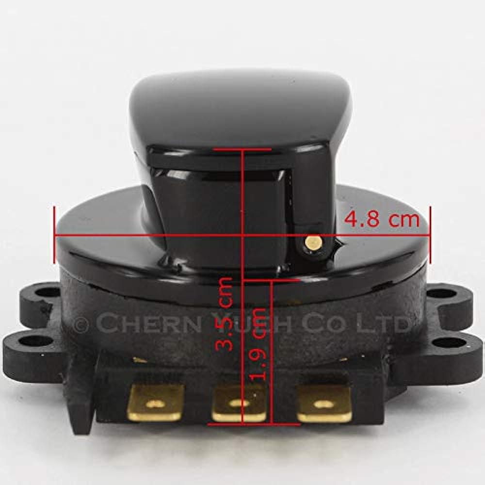 Ignition Switch Side Hinge 99-13 Harley Black 71313-96A (Black)