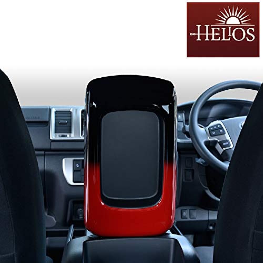 HELIOS 200 Series Hiace Center Console Box Cover Panel, Red x Black, 1 Type, 2 Type, 3 Type, 4 Type, 5 Type