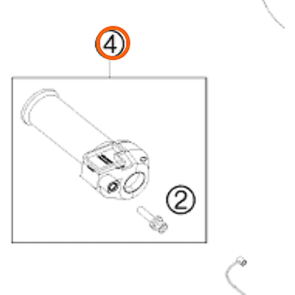KTM 50 TUISUTOGURIPUROROTTORU DOMINO ASSEMBLY 1998 - 2011 MINI SR JR 45002010000