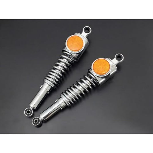 PMC Reinforced Rear Shock Chrome Plated Orange Z1/900 Super 4 Z2/750 Roadster