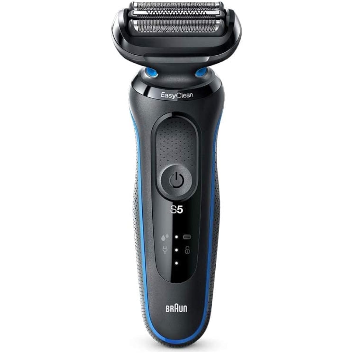 Braun 50-B1000S (Blue) Adhesive Series 5 Rechargeable Shaver 3 Blades