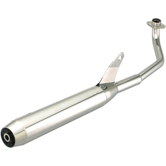 KITACO Sporty Down Muffler Compliant with 2010 Acceleration Noise Regulations Little Cub FI Stainless Steel/Buffed 543-1140400