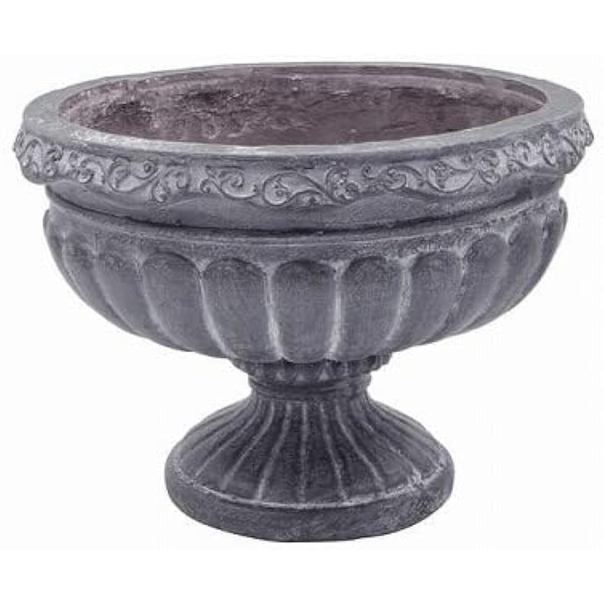 Planter Antique Roman Flower Vase Palace Goblet S Diameter 31cm Black