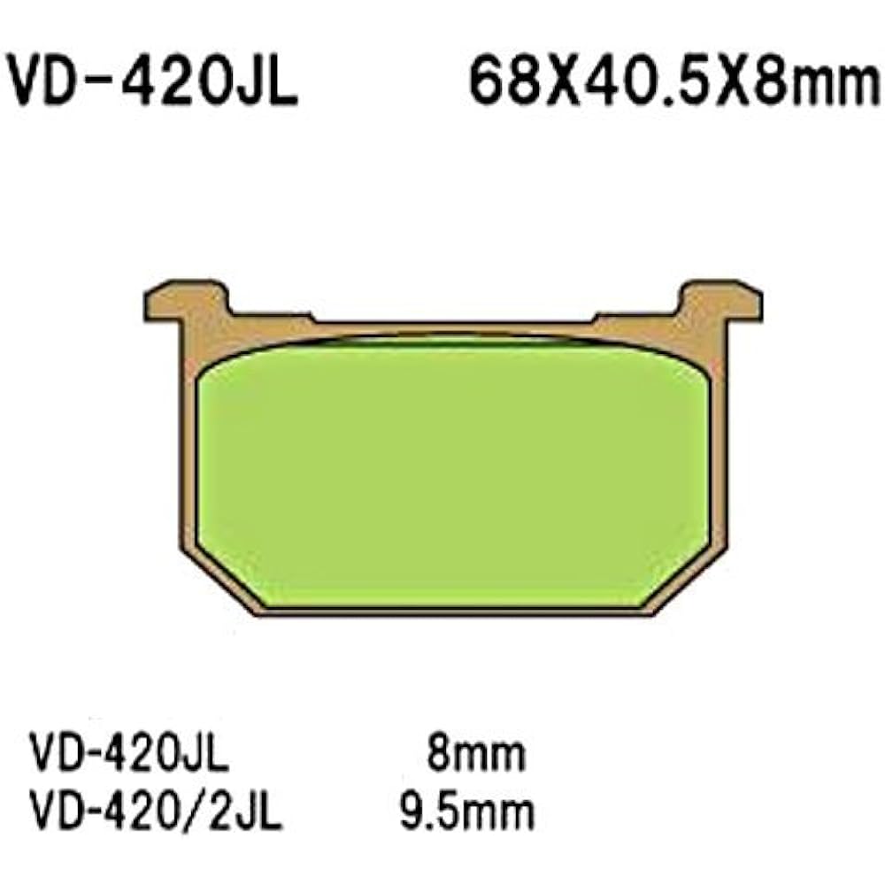 Vesrah VD-420JL Brake Pad Sintered Metal