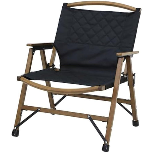 [Quick Camp] Single-seater Woodrow Chair Black QC-WLC BK