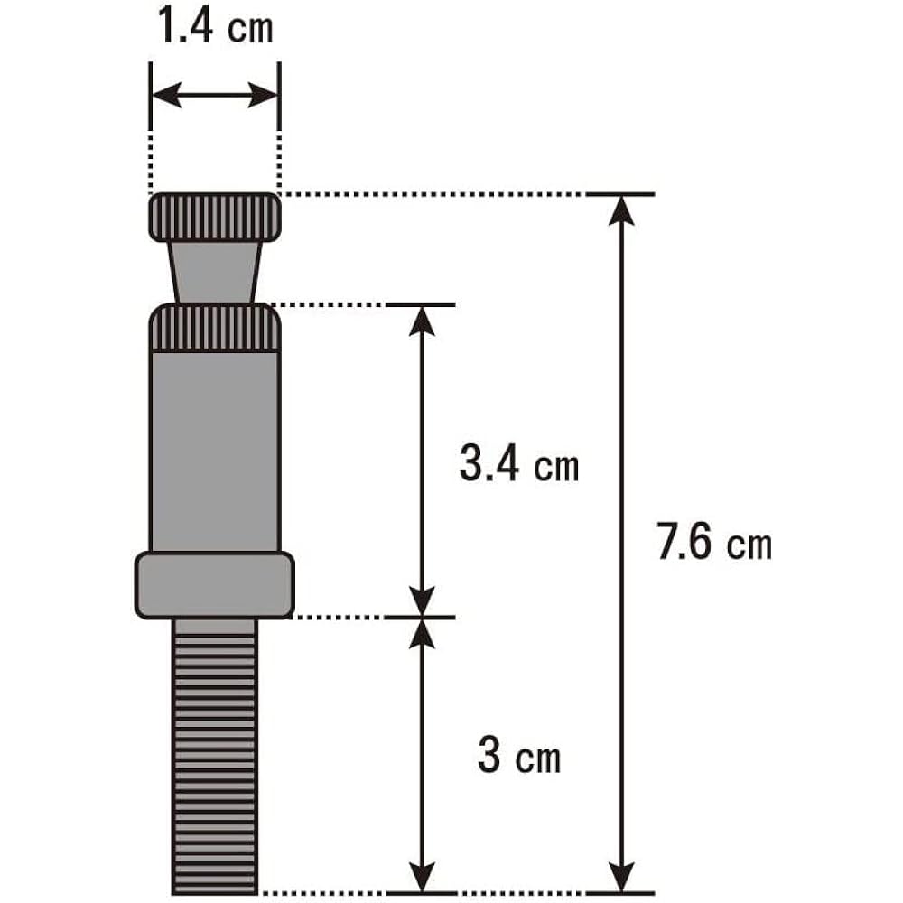 General purpose round European blinker smoked with mounting stay 4 piece SET