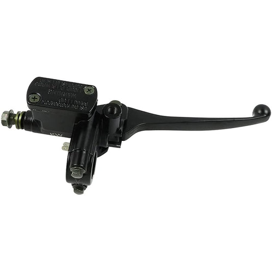 FLYPIG 7/8'' Universal Front Brake Master Cylinder Lever Pump (Right Side) 8mm Mirror Hole for Honda Suzuki Kawasaki Motorcycle Handlebar GY6 50cc 125cc 150cc 250cc Scooter Moped ATV Dirt Pit Bike