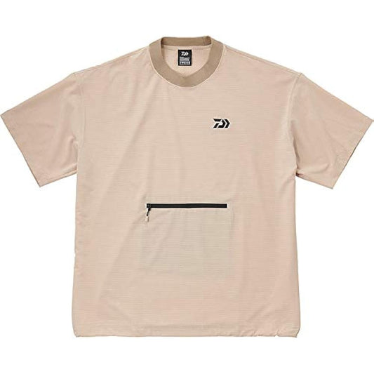 [Daiwa] Big silhouette short sleeve mesh T-shirt