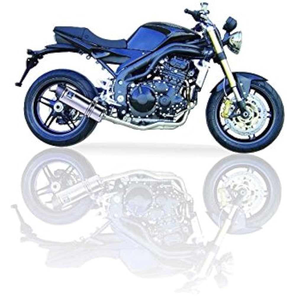 IXIL TRIUMPH ST1050 SPEED TRIPLE 05-06 (515NJ) LOW Full Exhaust Muffler IX-OT4388VSE