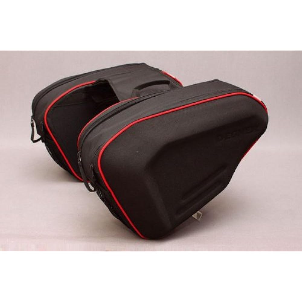 DEGNER Sports Double Bag Polyester 31x47x20cm Body x2 on one side Black/Red Piping NB-36