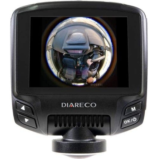 Enplace DIARECO Drive Recorder 5 Million Pixels 2.7 Inch 16GB microSDHC Card 360 Degree Recording NDR-RC360