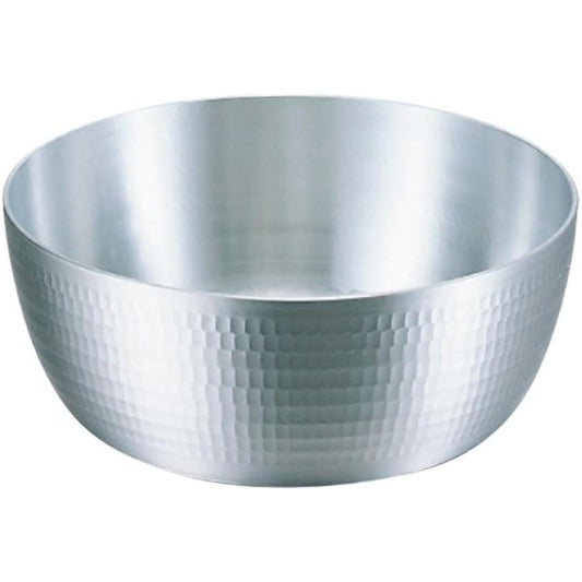 Aluminum hammered Yatko pot (with scale) 25.5cm