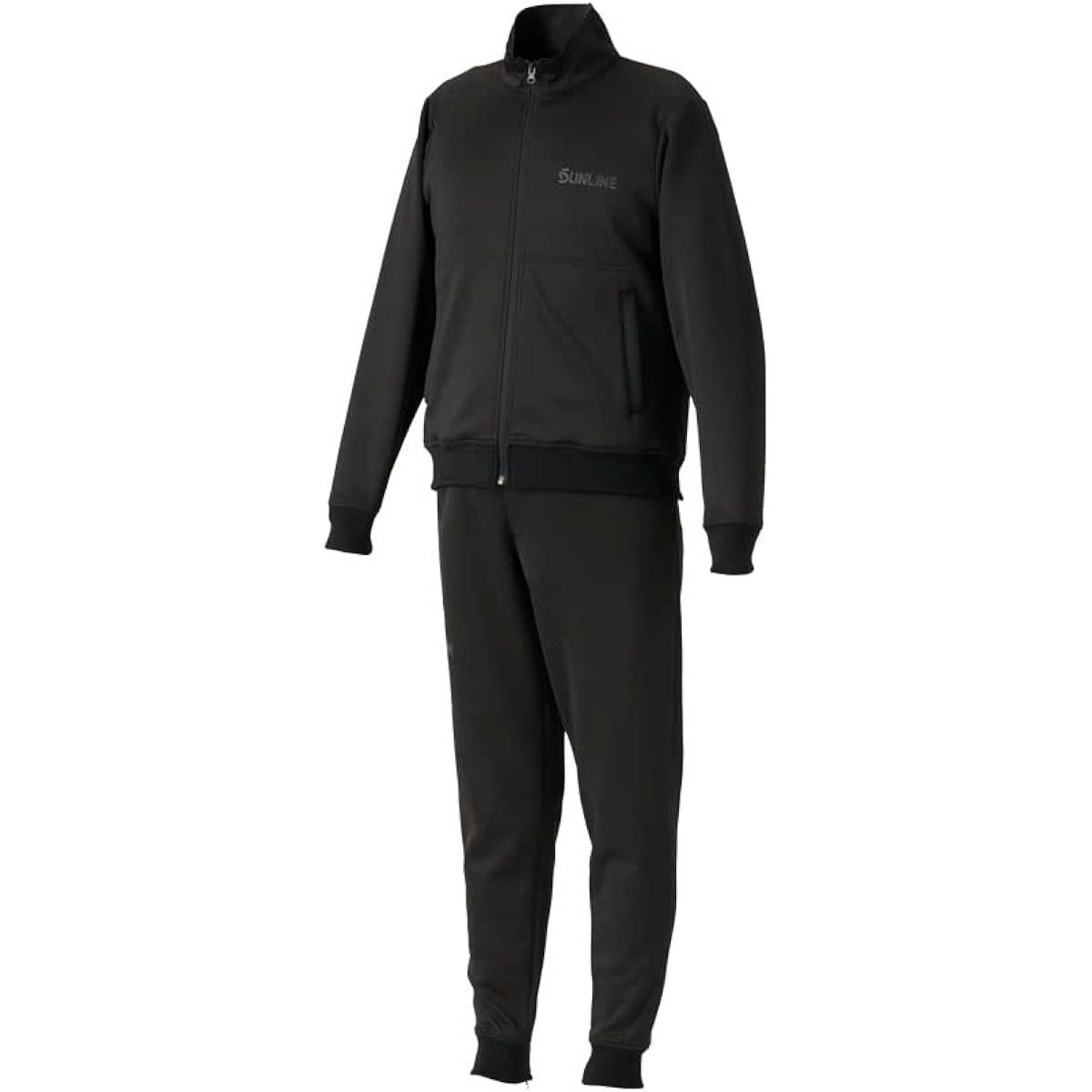 [Sunline] Fishing Tackle Smart Fit Jersey Suit Men's Black
