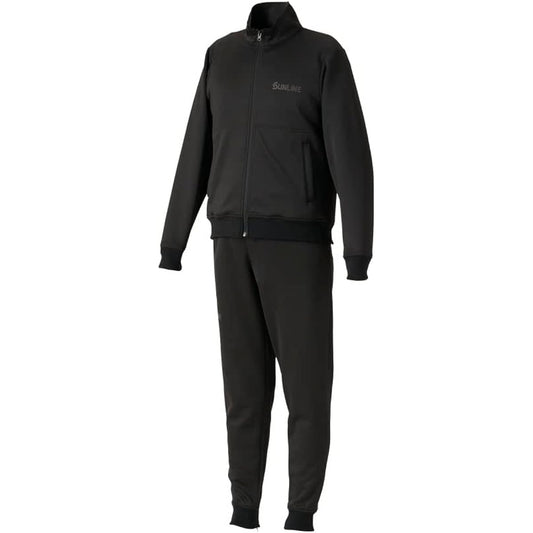[Sunline] Fishing Tackle Smart Fit Jersey Suit Men's Black