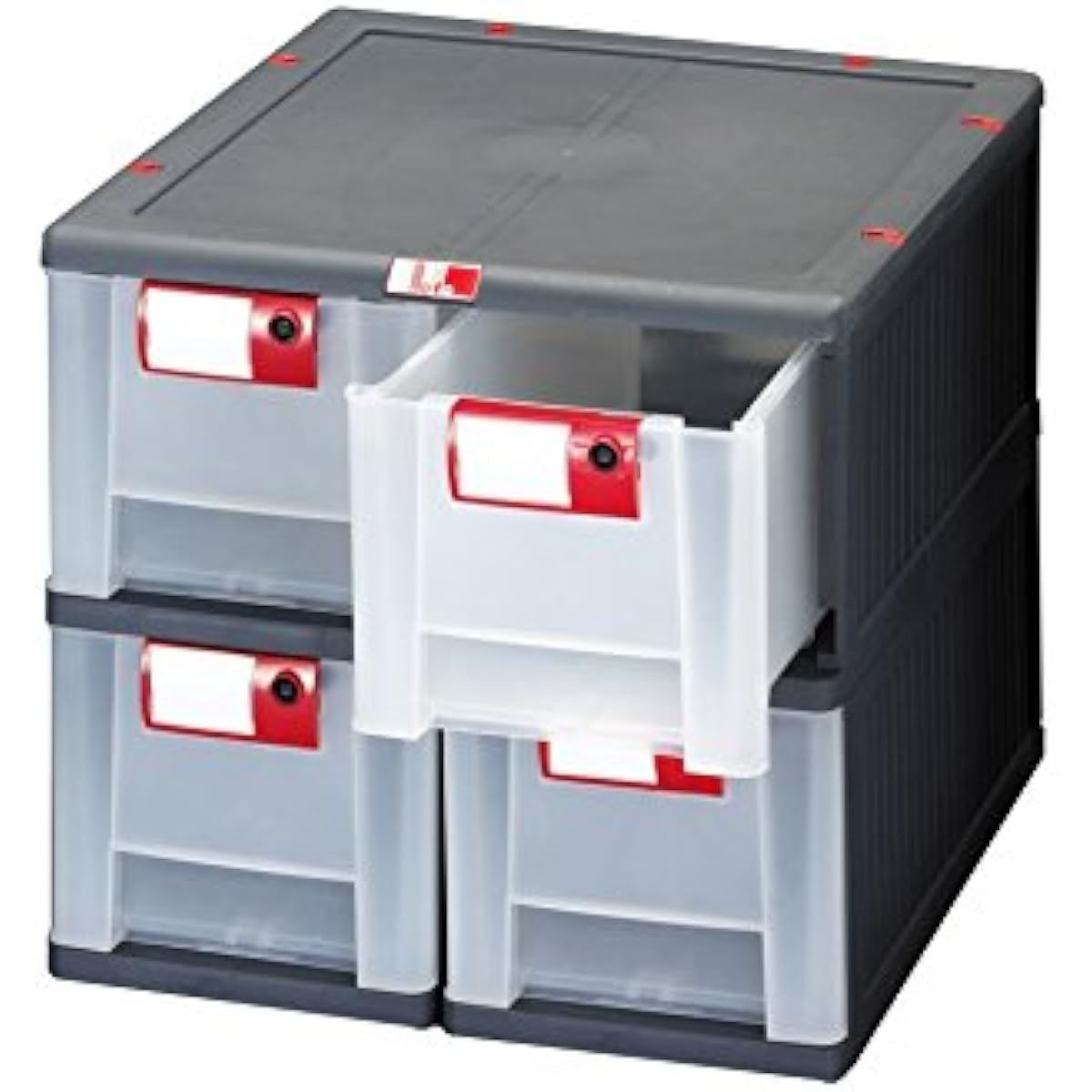 Esco 450x460x420/2 rows 2 tiers storage box drawer type EA506MP-2