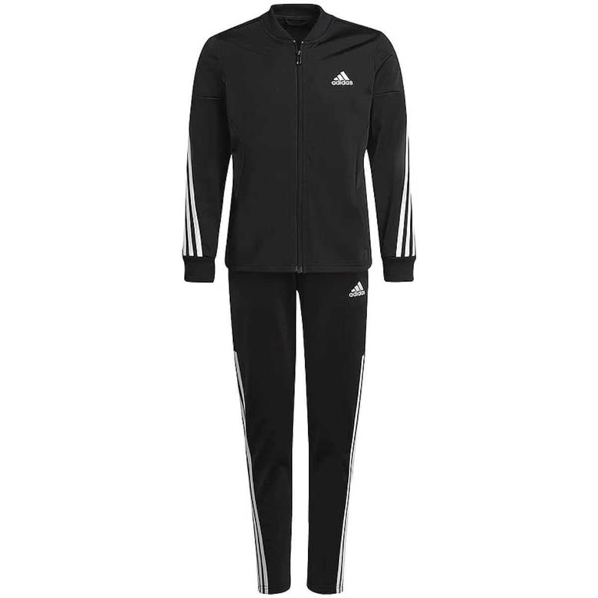 [Adidas] Jersey Top and Bottom Set 3 Stripes Rack Suit Kids