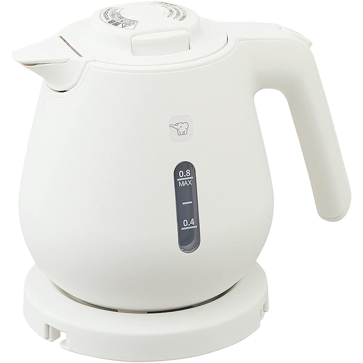 [Old model] Zojirushi Electric Kettle 0.8L White CK-DA08-WA