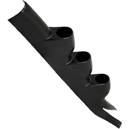 GLOWSHIFT Black Topul Pillar Gauge Pod 2005-2014 Ford Mustang Cobra GT Hard Top ABS Plastic 2-16 inch (52mm) Attach the gauge to the A-pillar on the vehicle