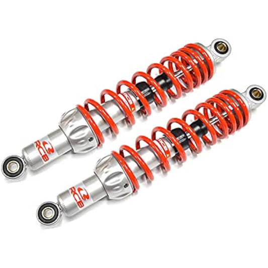 KN Planning Monkey Gorilla Super Cub Rear Shock Rear Shock Suspension 335mm Red Silver