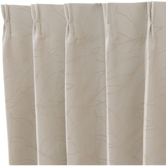 NITORI 7325336 Class 1 Blackout/Heat Insulation/Sound Insulation Curtains Lila Ivory 100X200X2