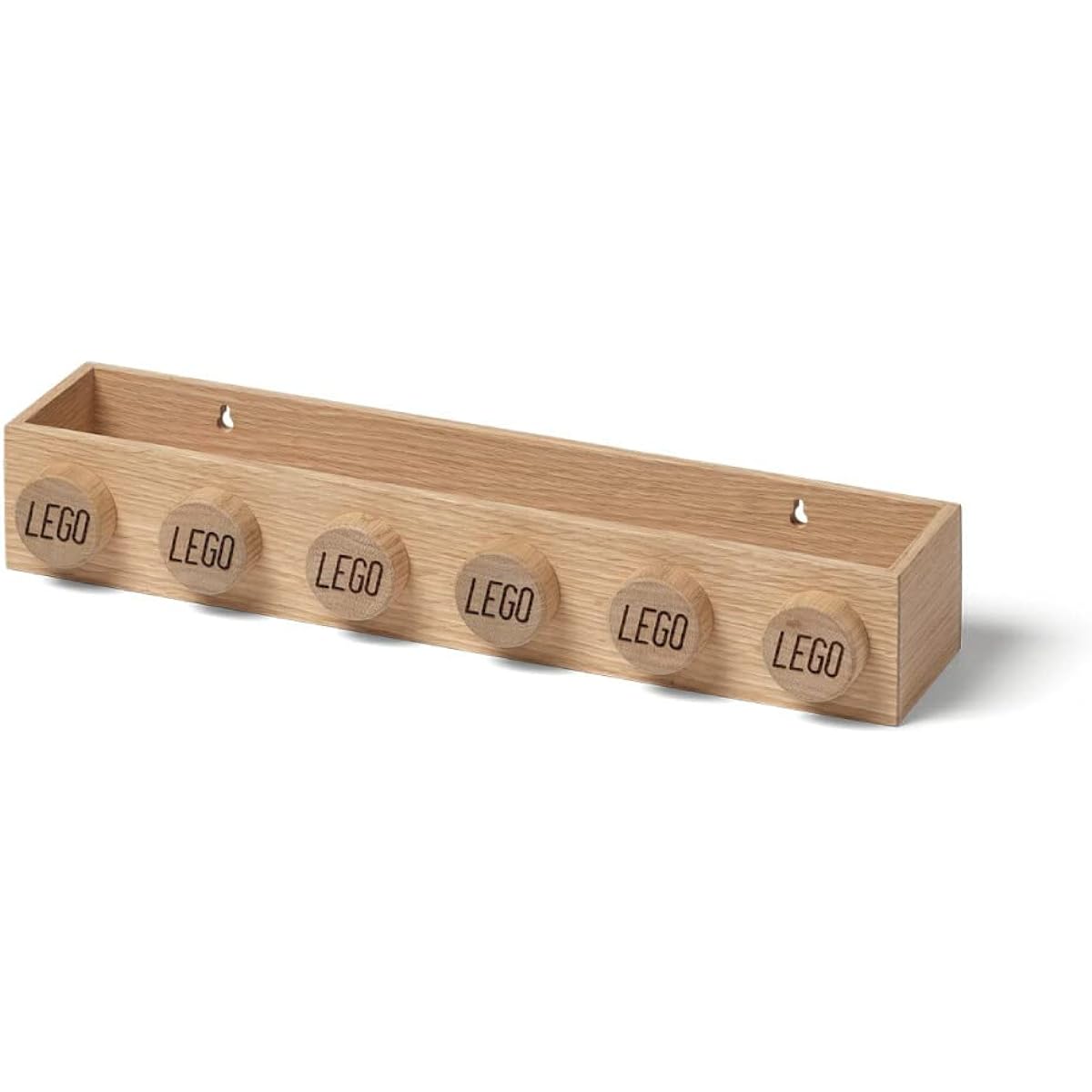 Room Copenhagen Lego Wooden Book Rack Soap Treated Oak 41120900 Wall Hanging Rack