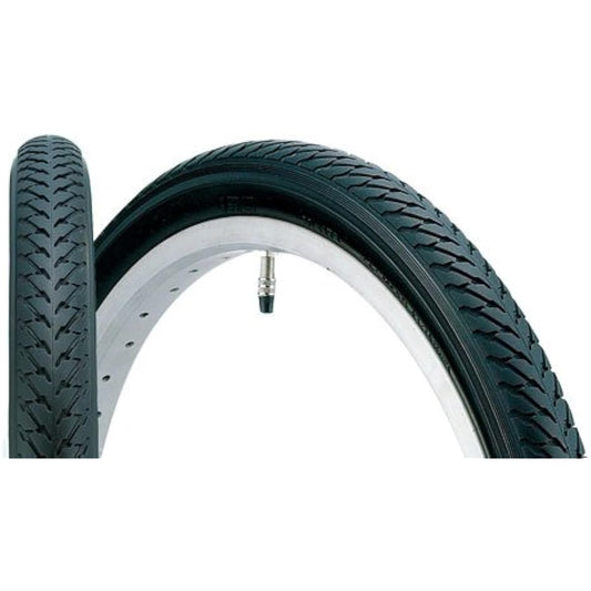IRC TIRE Bicycle Tires and Tubes 74 Type WO 22 x 1 3/4 White/Black Tires and Tubes 1 Pair (2 each)