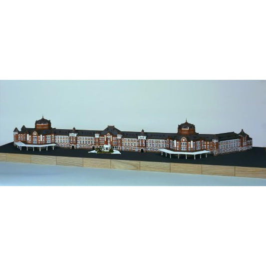 Woody Joe 1/350 Tokyo Station Marunouchi Station Building Wooden Model Assembly Kit