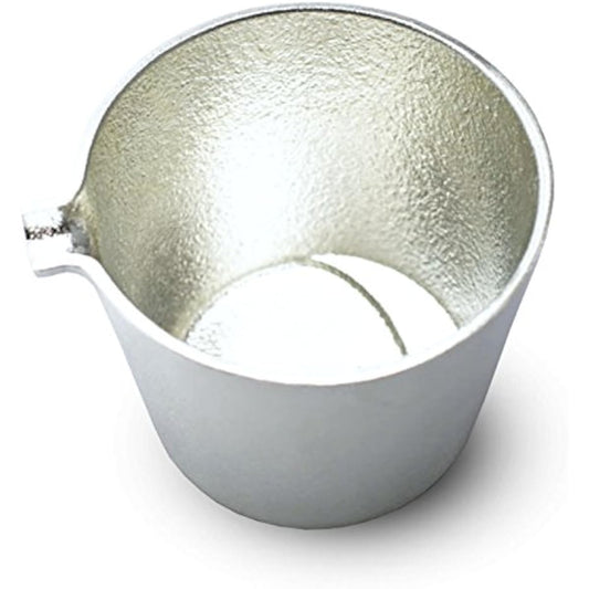 Nousaku Katakuchi - Moon Made in Japan H7.0cm W9.0cm D8.0cm Approx. 200cc 100% Tin Case 501243/Sake Utensil Tokkuri