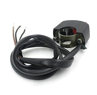 E-BRO motorcycle ATV Handlebar Kills Top Switch on OFF button Blet connector