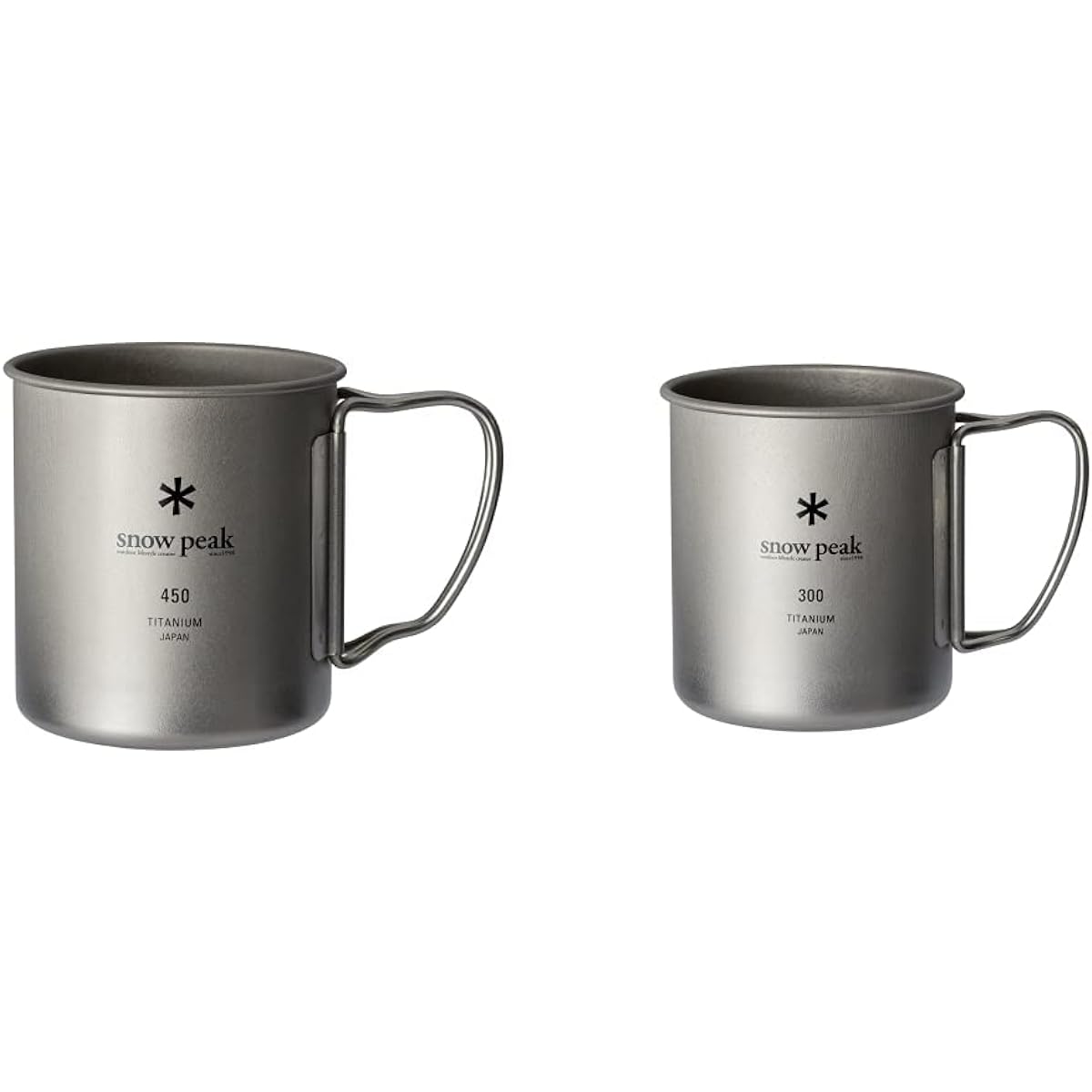 Snow Peak Titanium Single Mug Set