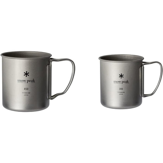 Snow Peak Titanium Single Mug Set