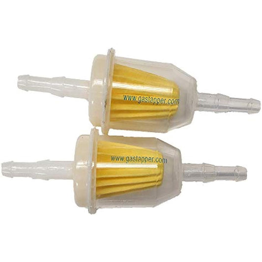 Gastapper universal fuel filter bamboo shoot 2 packs (1/4 inch, 5/16 inch fuel line clear)