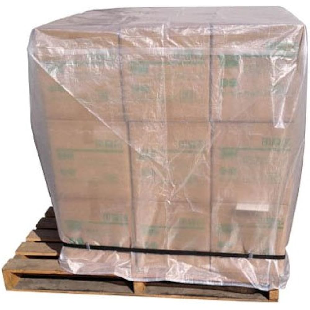 TRUSCO Pallet Cover 1500 x 1500 x 1200 with belt TPC-B-3