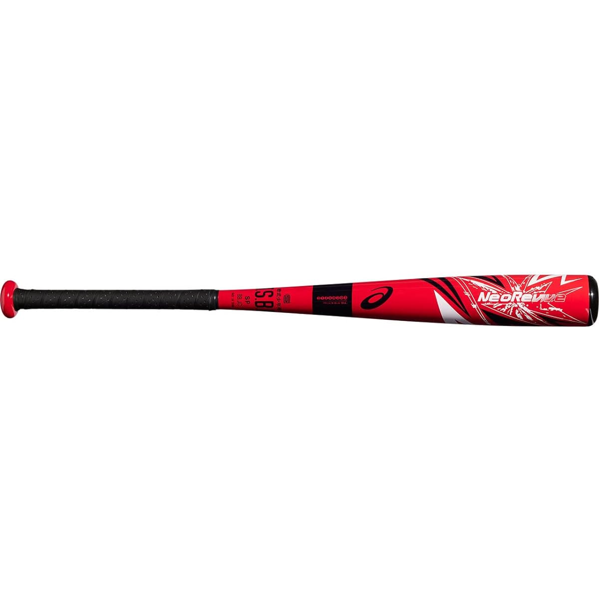 ASICS Baseball Boys' Metal Bat NEOREVIVE Junior Soft Ball Metal Bat J.S.B.B Rule Compliant 3124A303 Otani Player Image Color