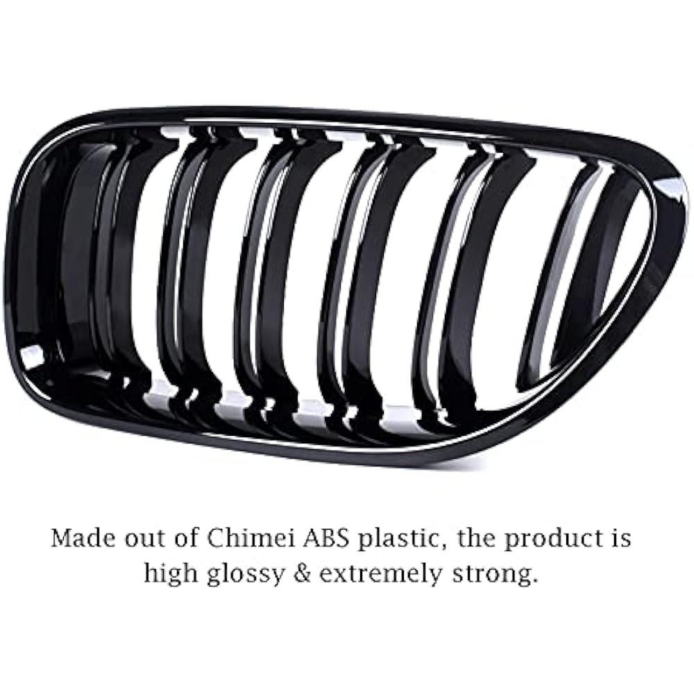 F06 Grill, front exchange Kidney Grill 6 Series F06 F12 ABS White BMW F06 2R Grill
