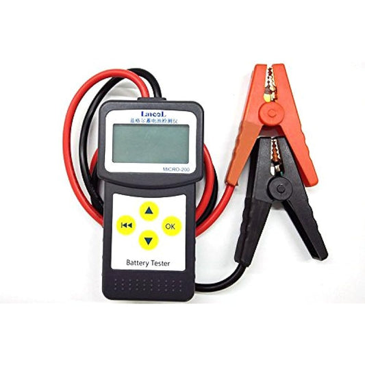zmart Battery Tester 12V 2000CCA Digital Analyzer Load Tester with USB for Printing [Parallel Import]