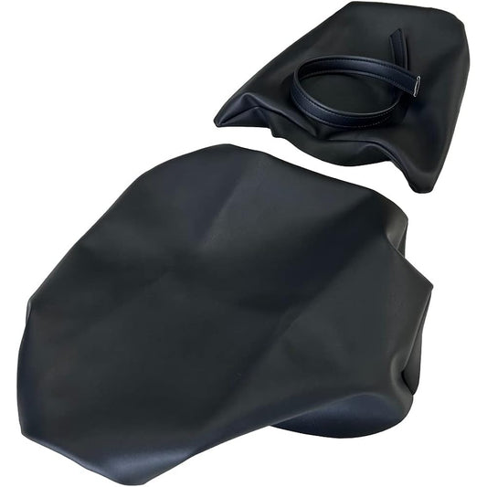 Suzuki RF400R/RV front and rear set [Black] (Reupholstery) Exclusively designed seat cover Made in Japan (thick fabric) [Fabric color: (Black) with tandem belt] Reupholstery type CHRIS-SCH5602-SCH5603-C10B36