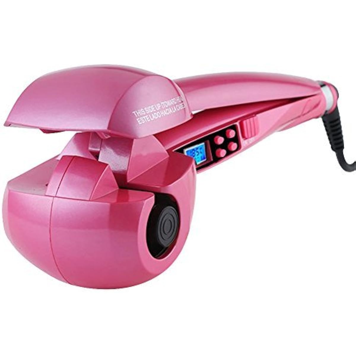 Ryanboo automatic curl iron Miracurl automatic hair curler automatic curl iron automatic hair iron curl 10-level temperature adjustment MAX230℃ overseas compatible MRBPNK