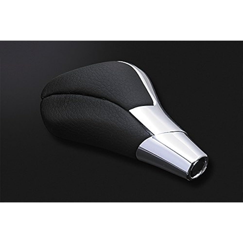 LANBO Shift Knob Prius 50 ZVW50 ZVW55 Customized Parts Dress Up Black Leather Carbon Style 6mm Replacement Parts Accessories LSK06-4