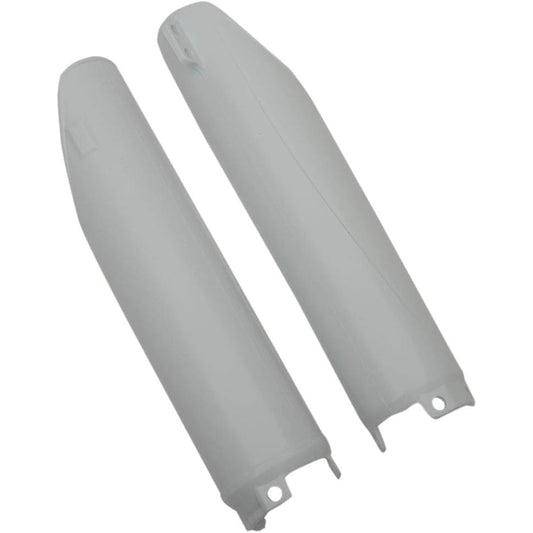 Acerbis Lower Fork Cover Set White -Compatible Model: Honda CR125R 1990-2003