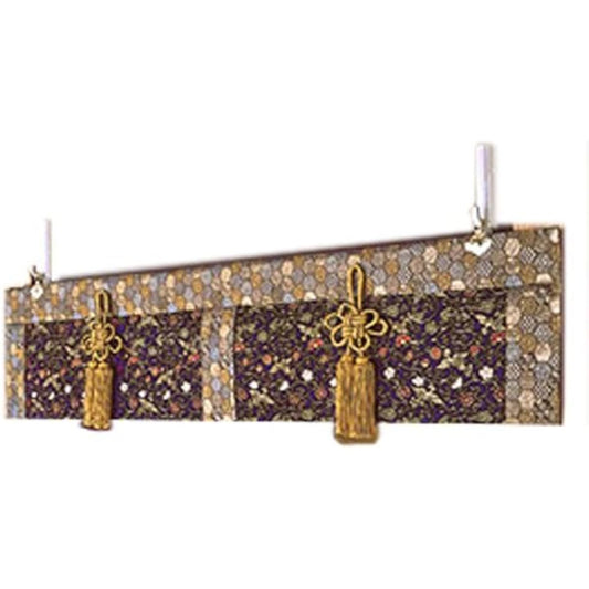 Luxury gold brocade mist for Buddha room Bird of Paradise (large) 0