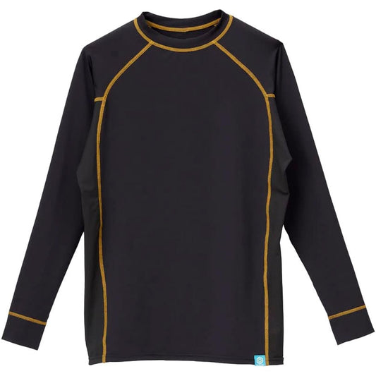 [Sunline] Fishing Gear BUG OFF Cool Fit Shirt Men's Black x Gold