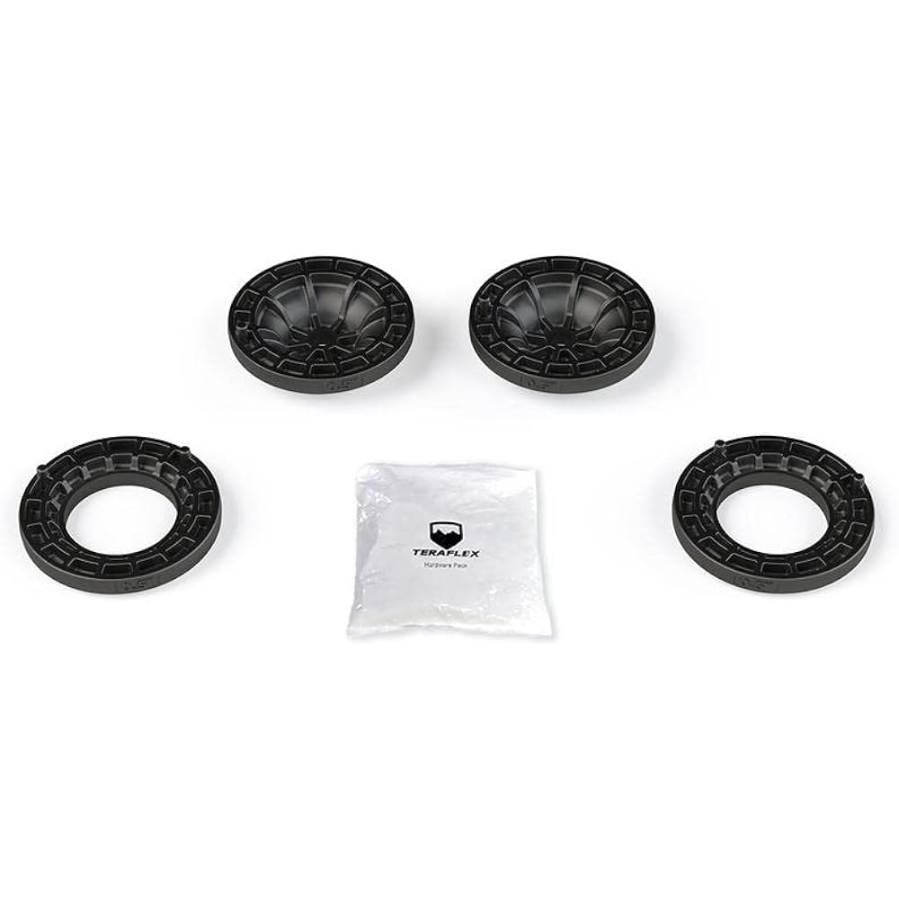 Teraflex JL: 0.5 "Coil Spring Spacer Road Level Kit - Front & Rear (SKU1155150)