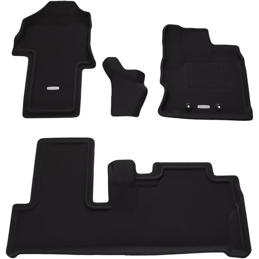 Clazzio Floor Mat 3D Type Set for 1 Tanto / Tanto Custom / Tanto Fan Cross LA650S / LA660S Chiffon LA650F / LA660F R4(2022)/10~ NEW Rubber Type Black ED-6522 [5EEDB6522K]