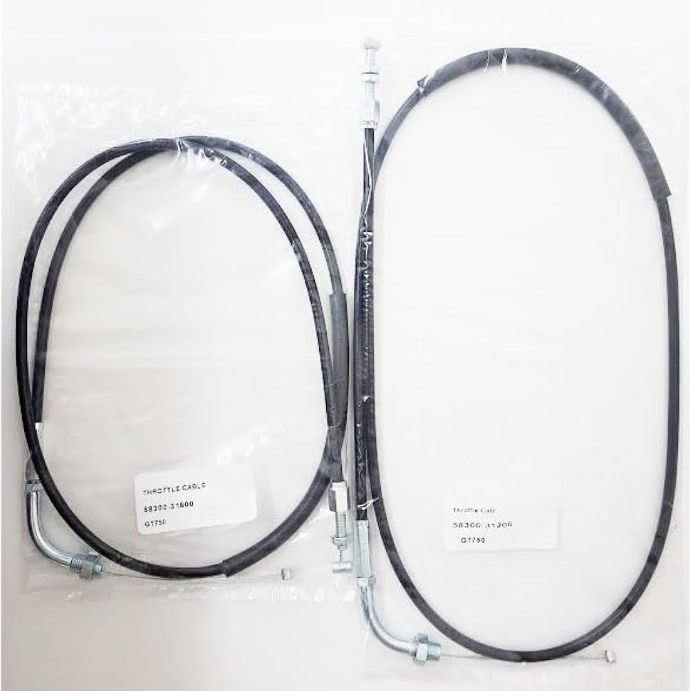 GT750 (B3/B4/B5) Throttle wire cable Accelerator wire 58300-31200/58300-31600 [Made by Velomoto]