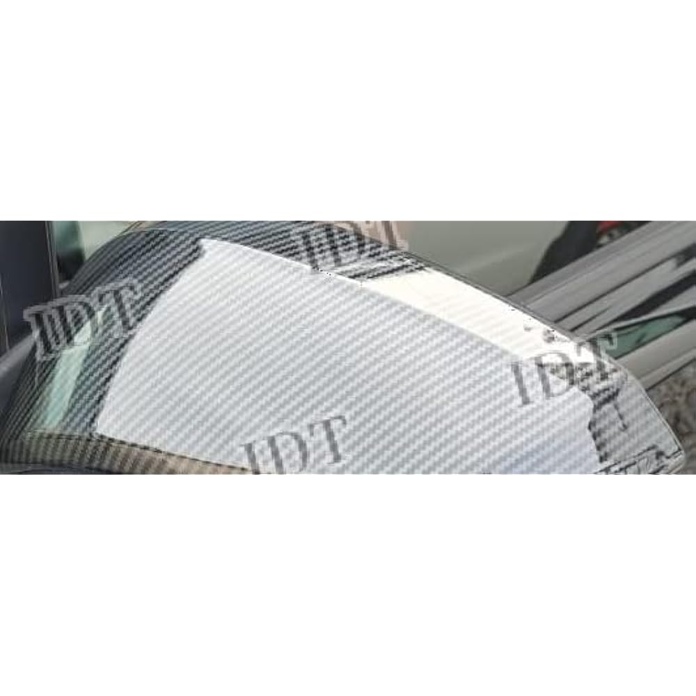 IDT Mini Waist Included 80 Series Voxy Noah Esquire Piano Black Door Mirror Cover Side Mirror Trim Garnish VOXY NOAH Early Late Late (Piano Black)